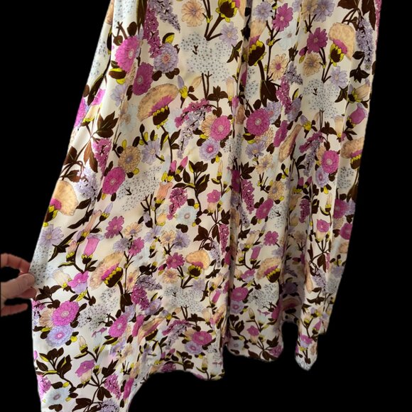 WEEKEND MaxMara Silk Floral Dress - Picture 6 of 8